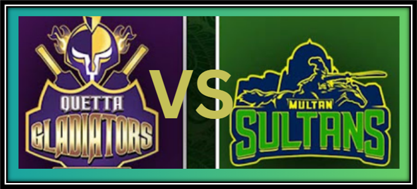 Multan Sultans vs Quetta Gladiators in Multan