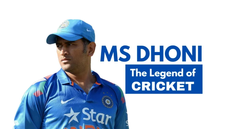 Mahendra Singh Dhoni: The Legend of Cricket