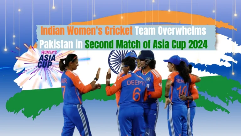 Indian Women's Cricket Team Overwhelms Pakistan in Second Match of Asia Cup 2024